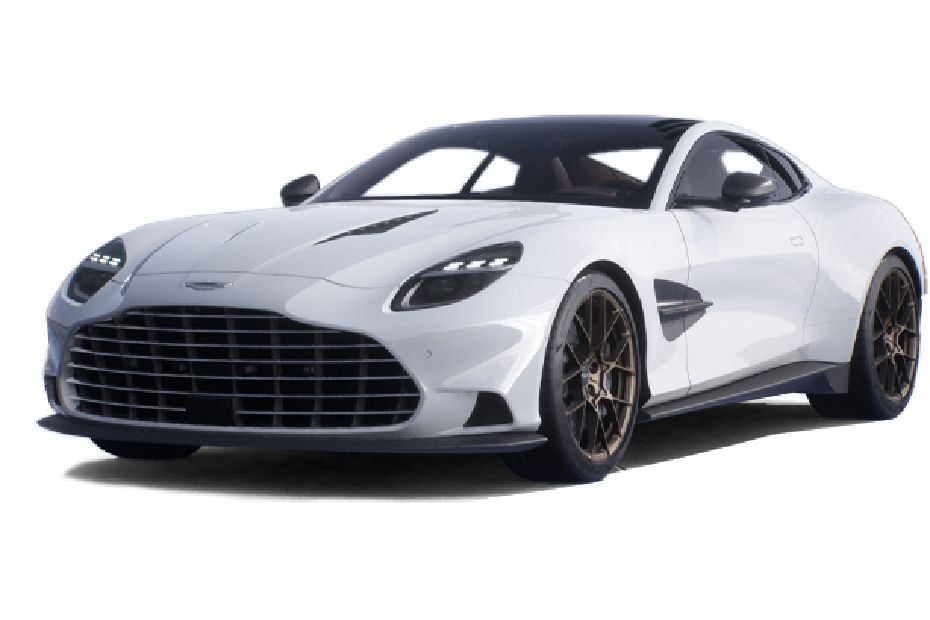 Aston Martin Vanquish Lunar White in UAE