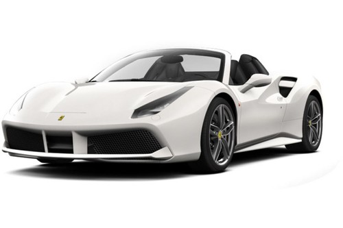 Ferrari 488 Spider Bianco Avus