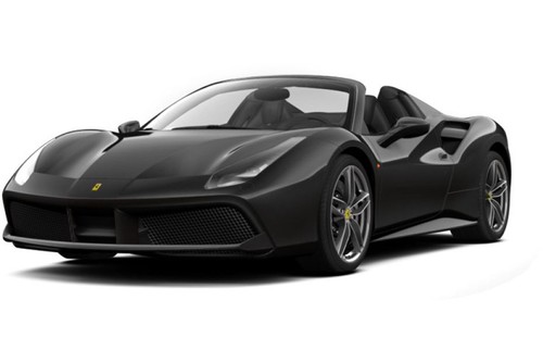 Ferrari 488 Spider Nero Daytona