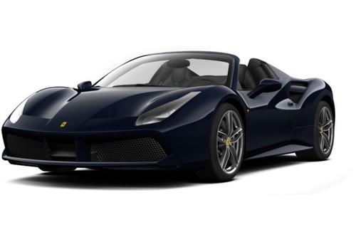 Ferrari 488 Spider Blu Pozzi