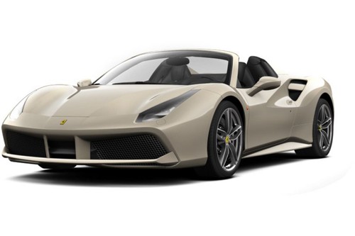 Ferrari 488 Spider Avorio
