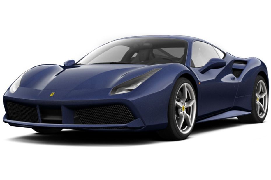 Ferrari 488 GTB Blu Swaters in UAE