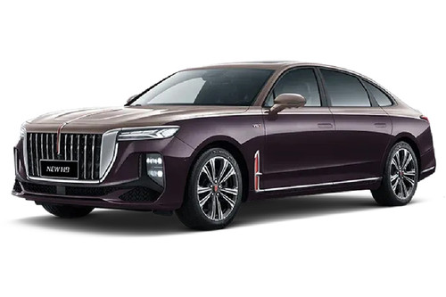 Hongqi H9 Gold with Purple