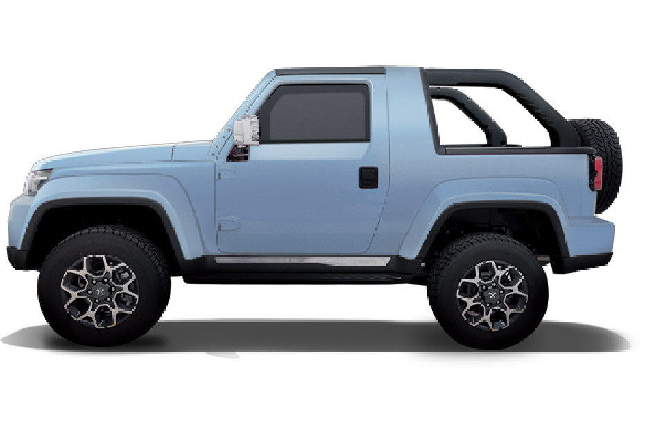 BAIC F40 Blue in UAE