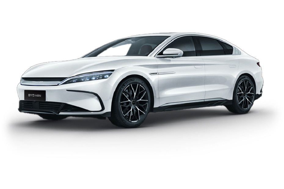 BYD HAN White in UAE