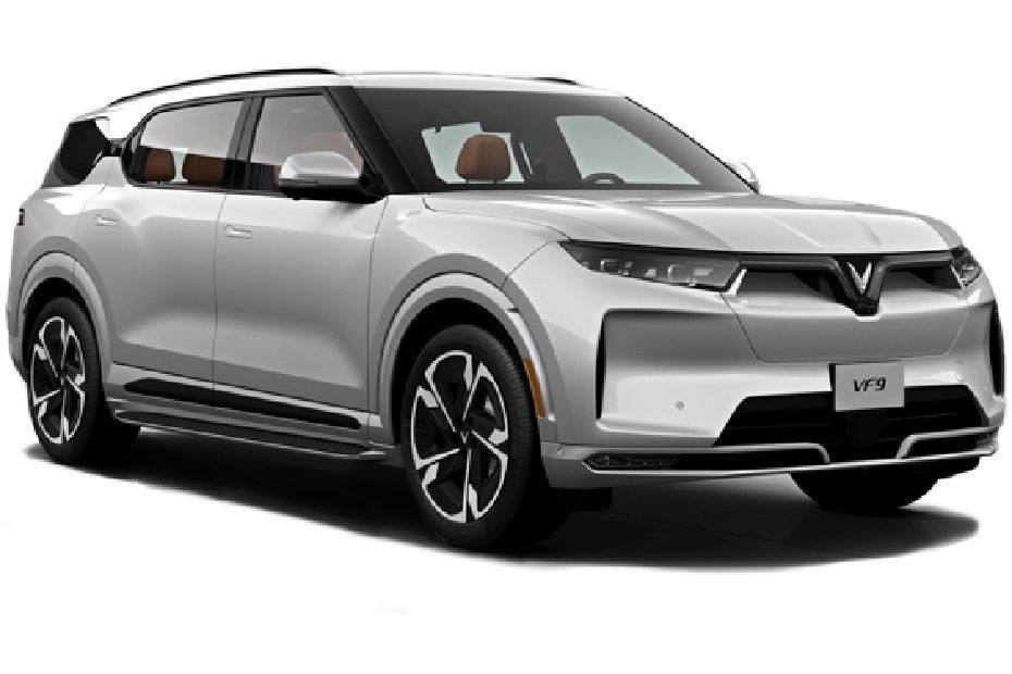 VINFAST VF9 Desert Sun Silver Metallic in UAE