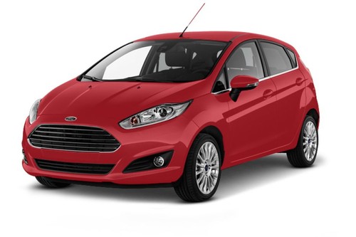 Ford Fiesta Red Candy Metallic