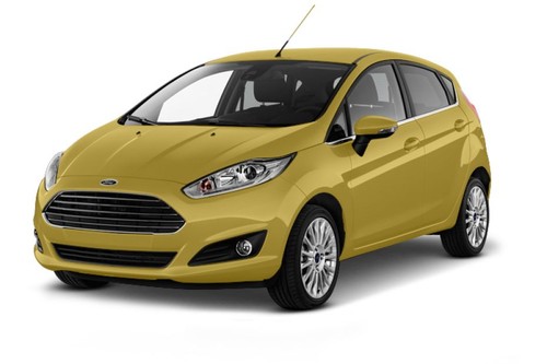 Ford Fiesta Mustard Olive Metallic