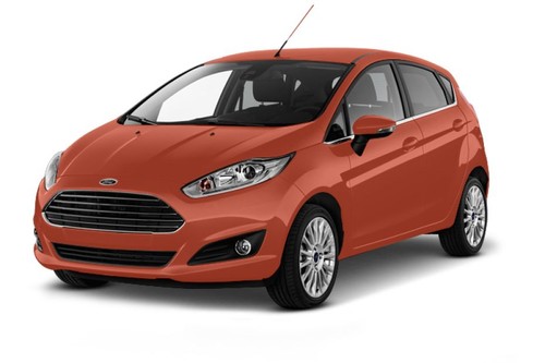 Ford Fiesta Mars Red Metallic