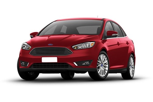 Ford Focus Red Candy Metallic