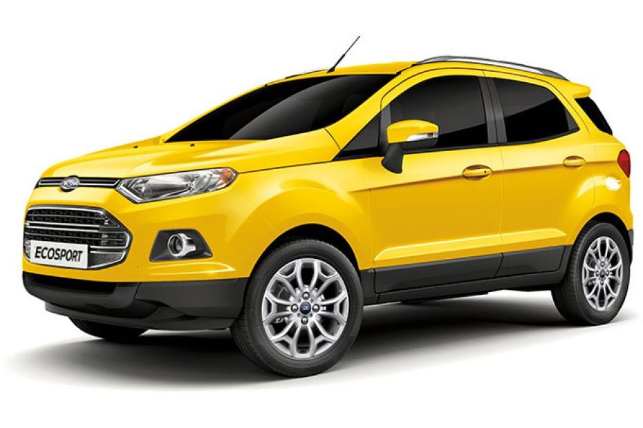 Ford Ecosport Bright Yellow in UAE