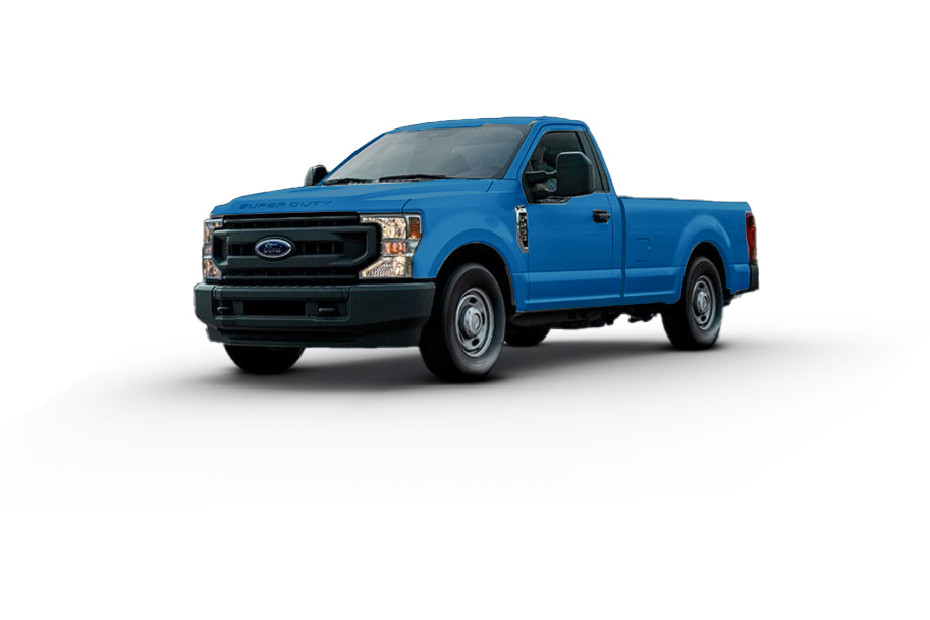 Ford Super Duty Blue in UAE