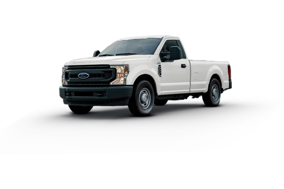 Ford Super Duty Oxford White in UAE