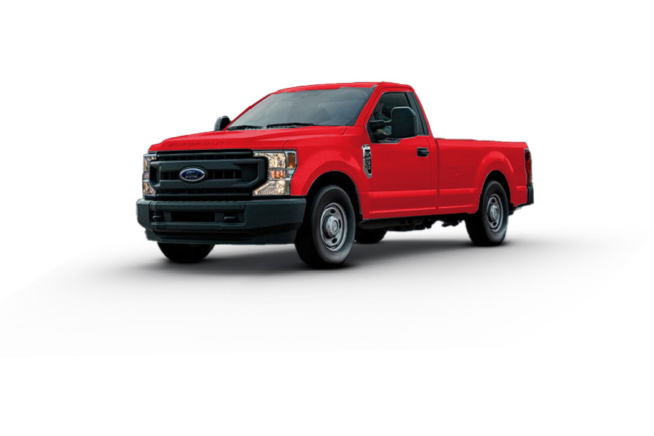 Ford Super Duty Race Red in UAE