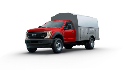 Ford Super Duty Chassis Cab Red
