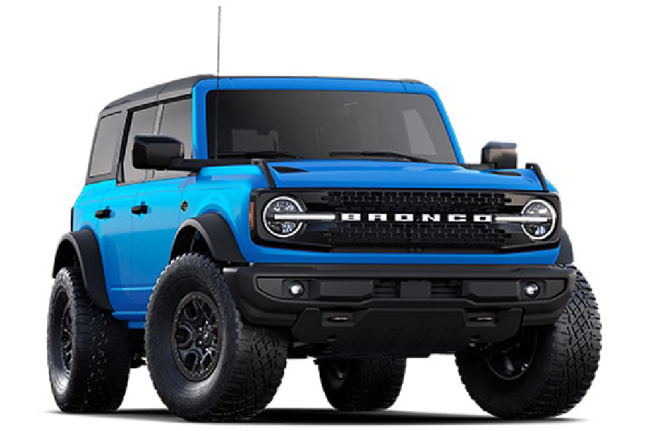 Ford Bronco Velocity Blue in UAE