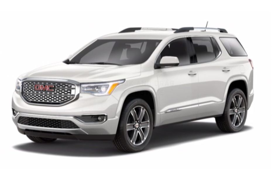 GMC Acadia Denali White Frost in UAE