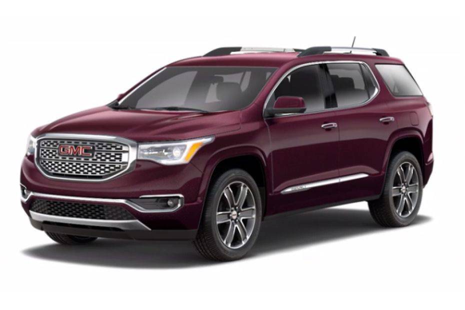 GMC Acadia Denali 2024 Colors in UAE Zigwheels