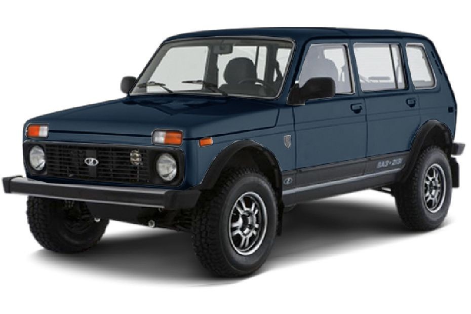 Lada Niva Blue in UAE