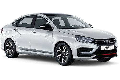Lada Vesta Sportline White Glacier