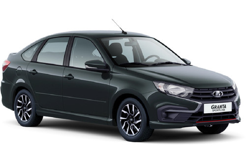 Lada Granta Sportline Liftback Silver Dark Gray