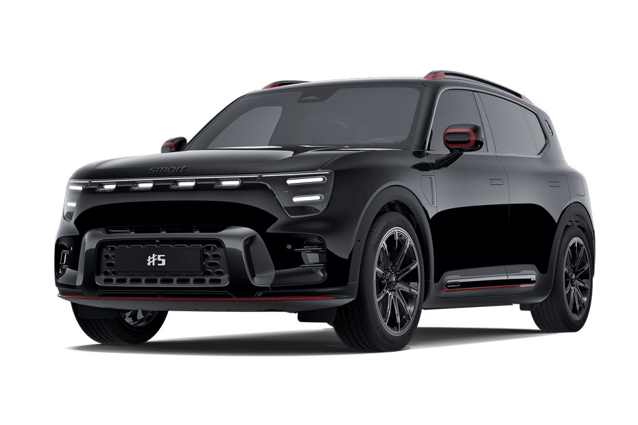 Smart 5 Meta Black Metallic - Radiant Red in UAE