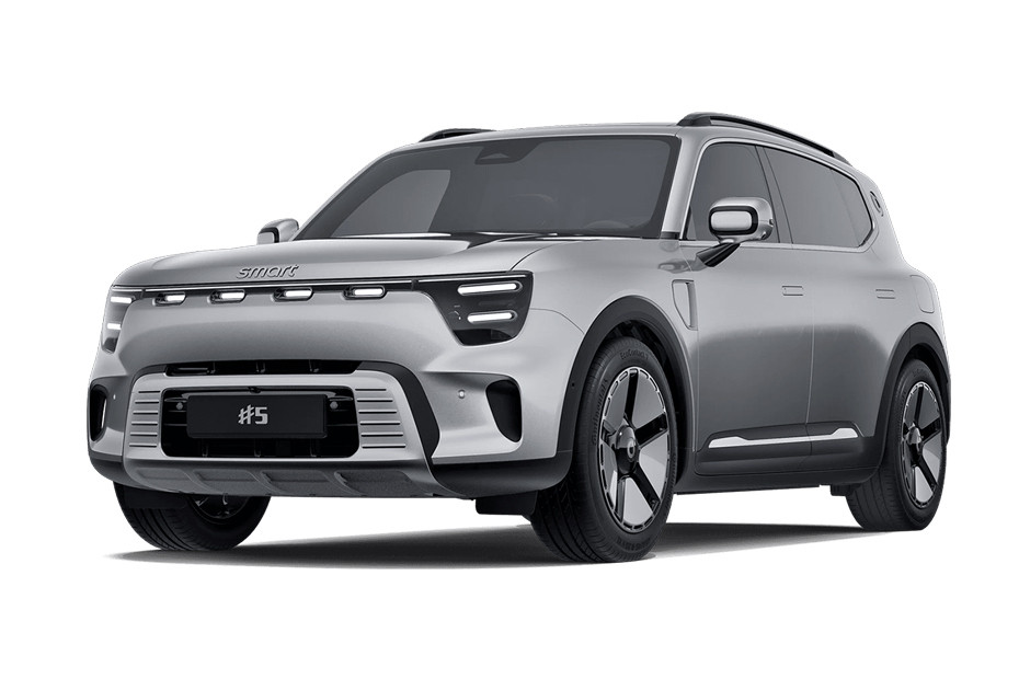 Smart 5 Cyber Silver Metallic - Eclipse Black