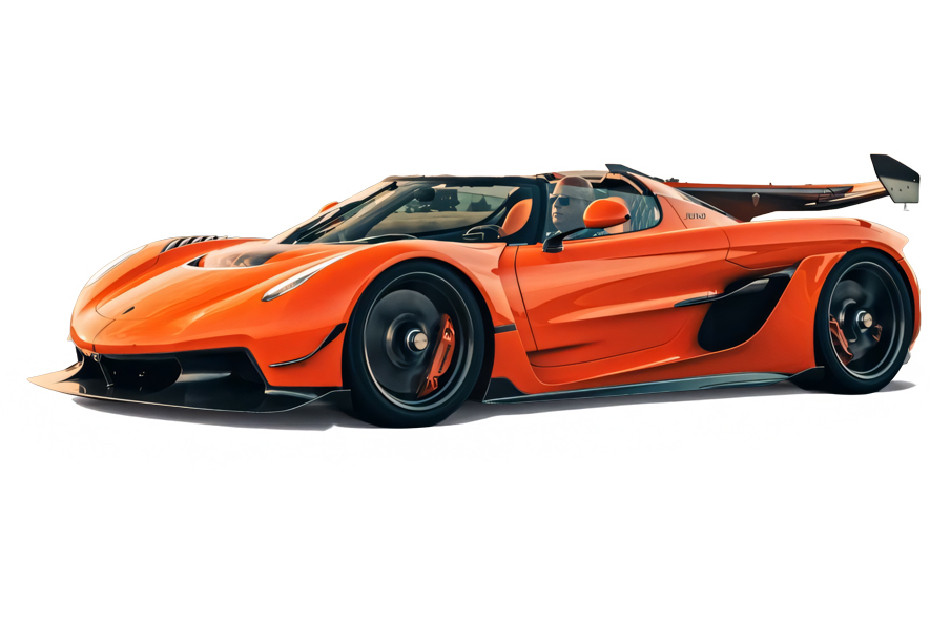 KOENIGSEGG Jesko Orange in UAE