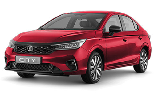 Honda City Radiant Red Metallic