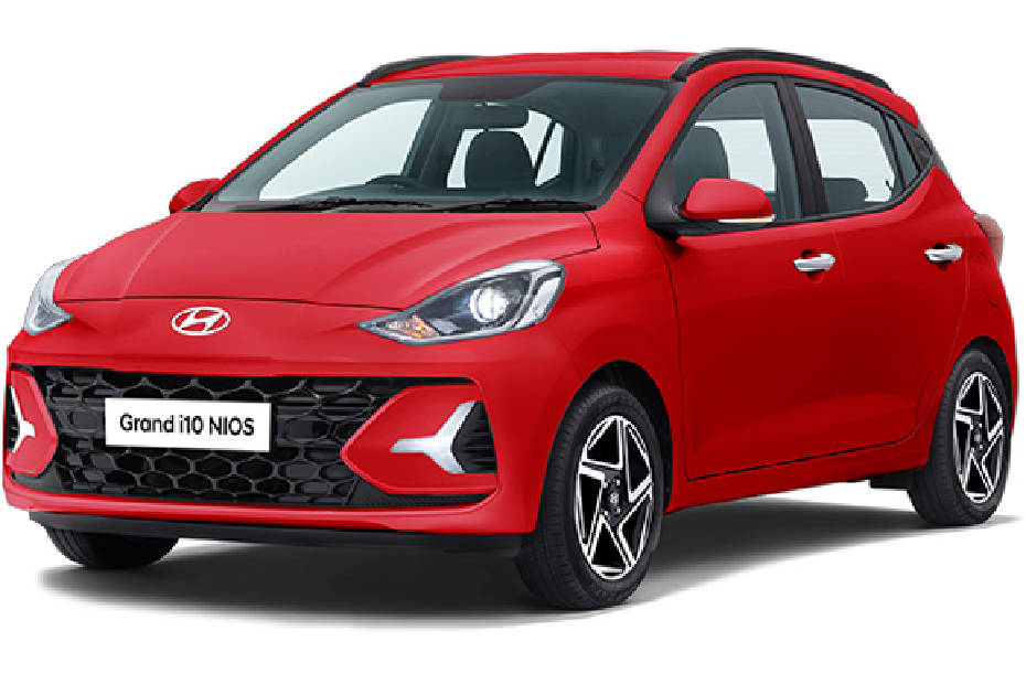 Hyundai Grand i10 Fiery Red Hyundai Grand i10 Fiery Red