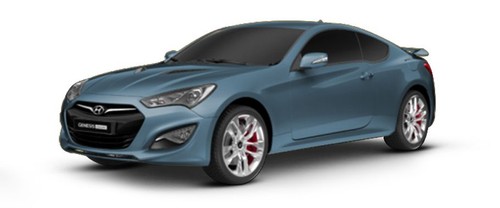 Hyundai Genesis Coupe Horizon Blue
