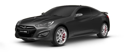 Hyundai Genesis Coupe Magnetic Grey