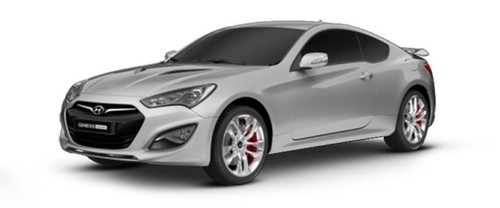 Hyundai Genesis Coupe Sterling Silver