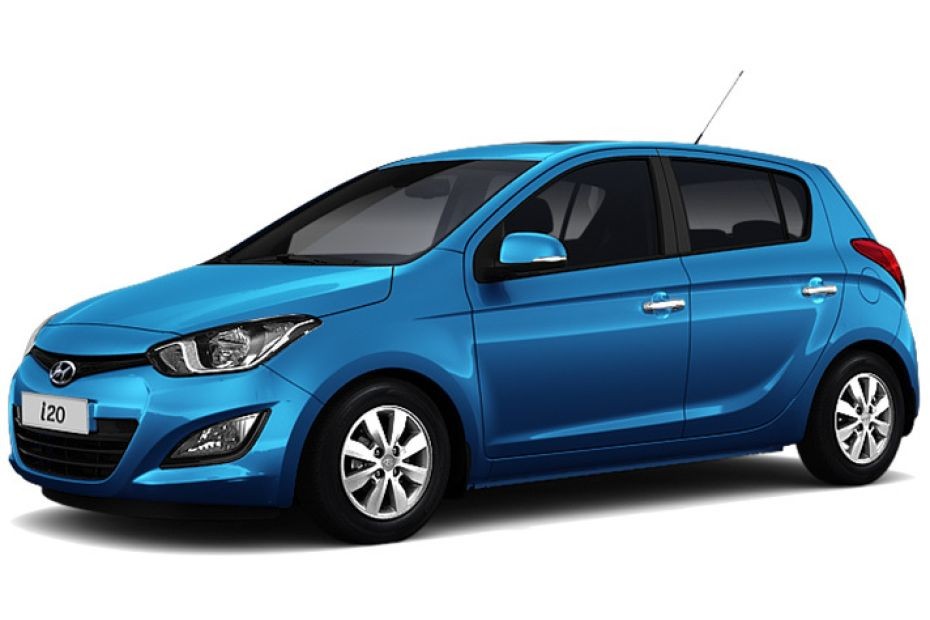 Hyundai i20 5DR Pristlne Blue in UAE