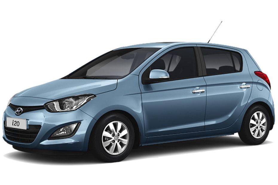 Hyundai i20 5DR Clean Blue in UAE