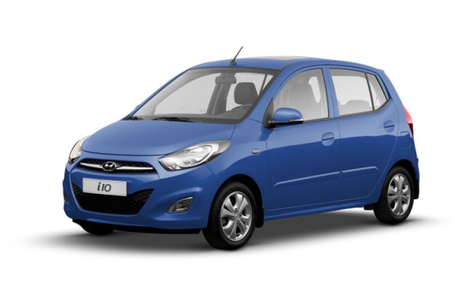 Hyundai i10 Alpine Blue in UAE