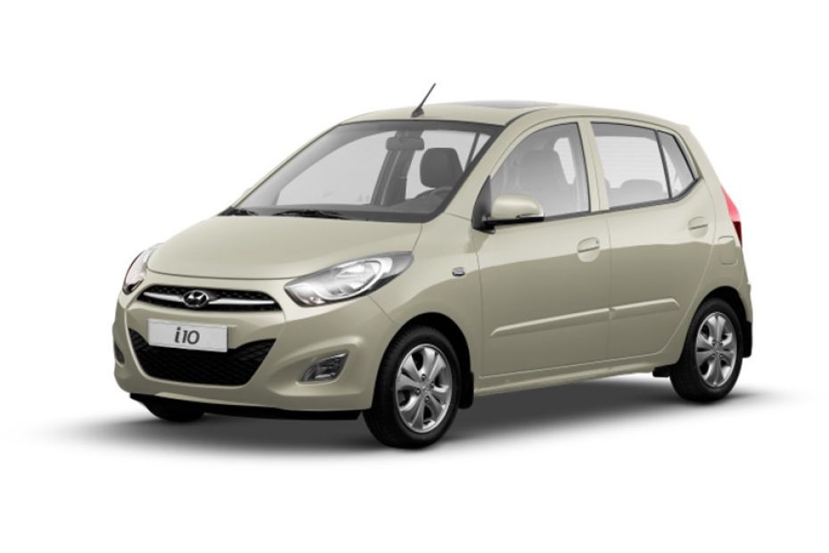 Hyundai i10 Stone Beige in UAE