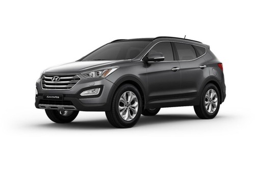 Hyundai Santa Fe (2012-2021) Titanium Silver