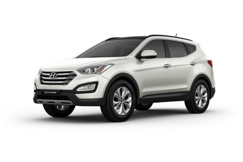 Hyundai Santa Fe (2012-2021) Vanila White