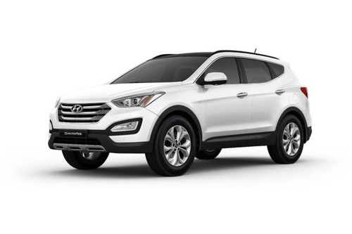 Hyundai Santa Fe (2012-2021) White Crystal