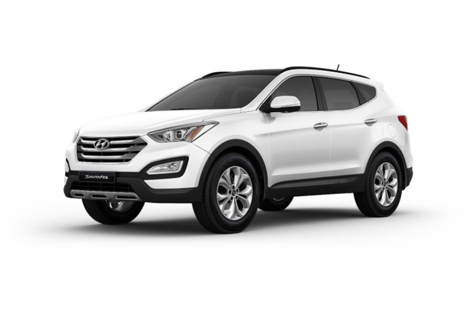 Hyundai Santa Fe (2012-2021) White Crystal in UAE