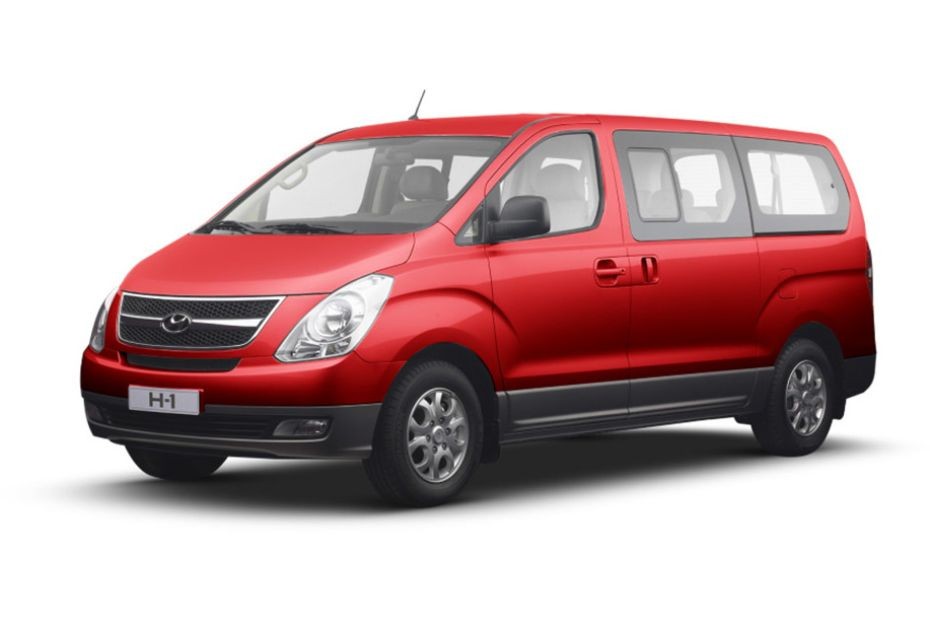 Hyundai H-1 Super Red in UAE