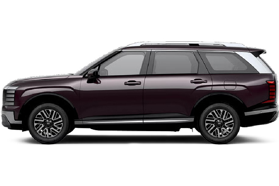 Hyundai Palisade Galaxy Maroon Pearl in UAE