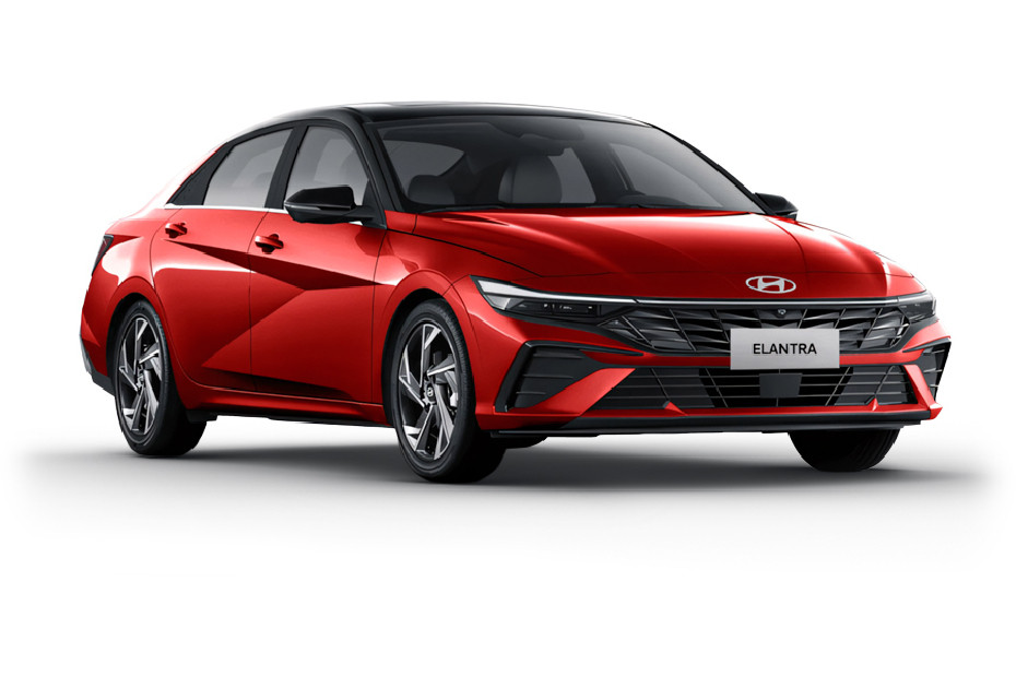 Hyundai Elantra Dragon Red Hyundai Elantra Dragon Red