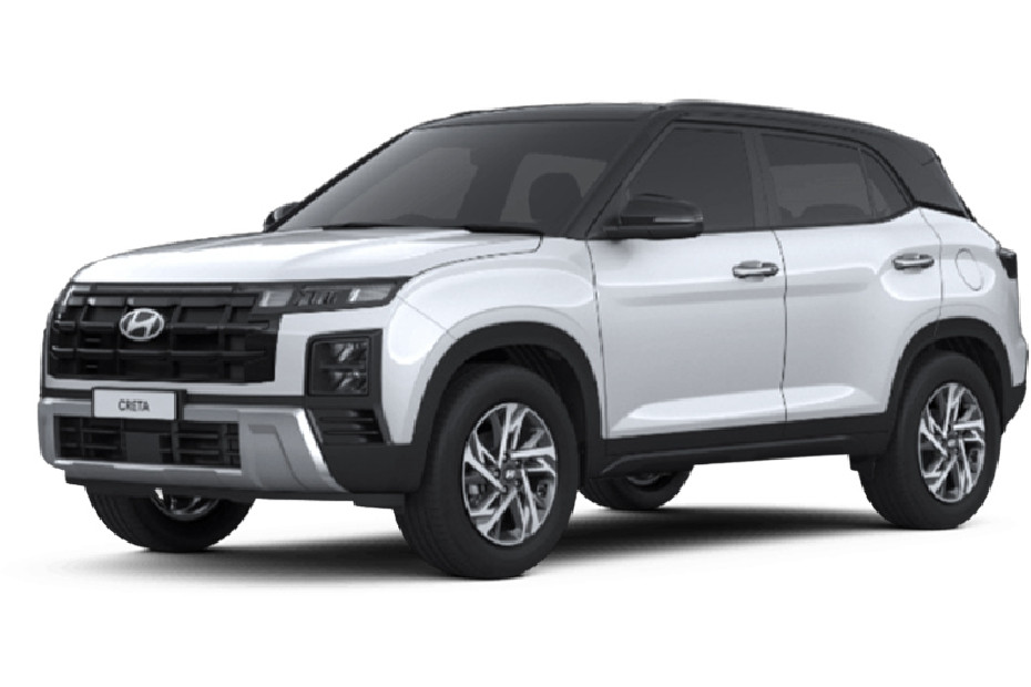 Hyundai Creta Creamy White Pearl Black Roof