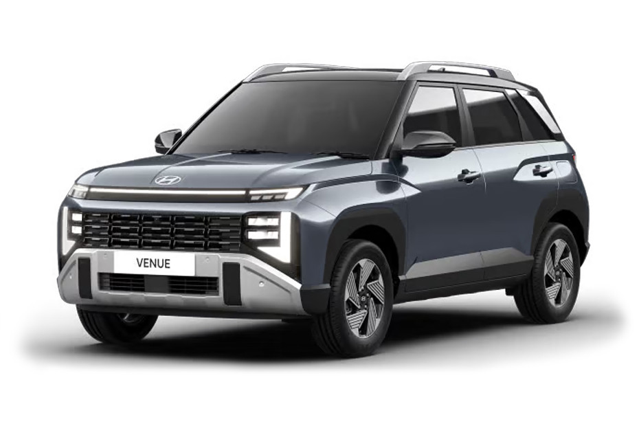 Hyundai Venue 2026 Hazel Blue With Abyss Black Roof in UAE