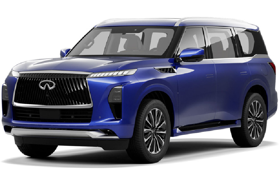 Infiniti QX80 Grand Blue in UAE