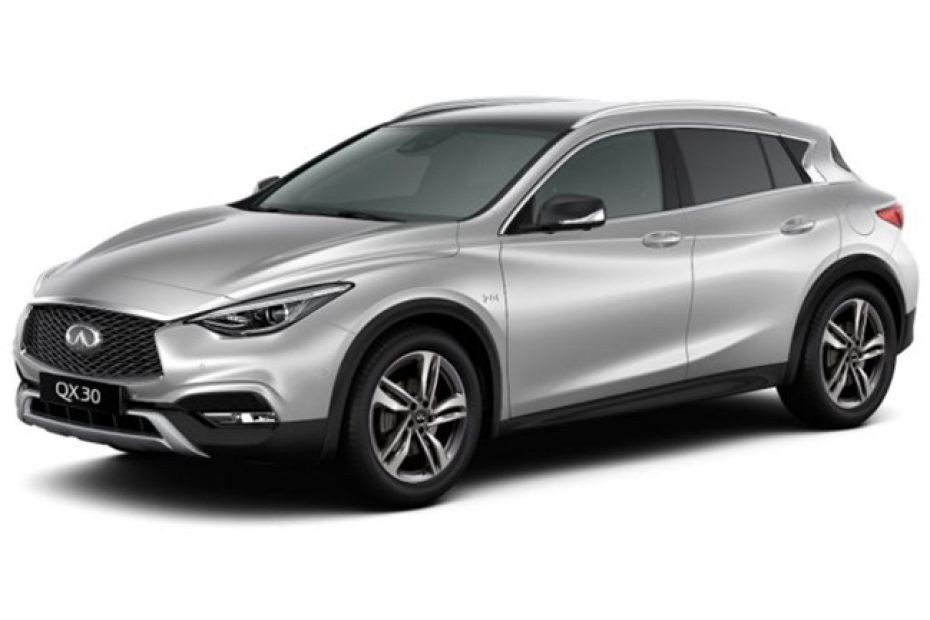 Infiniti QX30 Blade Silver Metallic in UAE