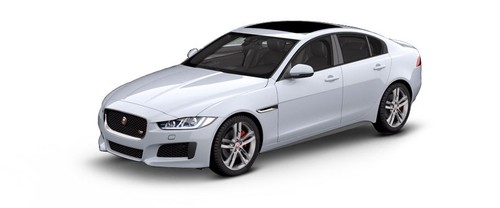 Jaguar XE S Glacier White