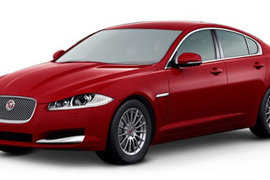 Jaguar XF Luxury Italian Racing Red Metallic in UAE